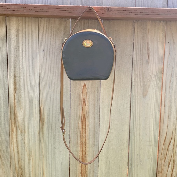 Mark Cross crossbody vintage tan gray - Picture 3 of 16